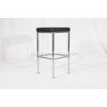 Stainless Steel Lab Chair Knoll style leather bar chair Factory